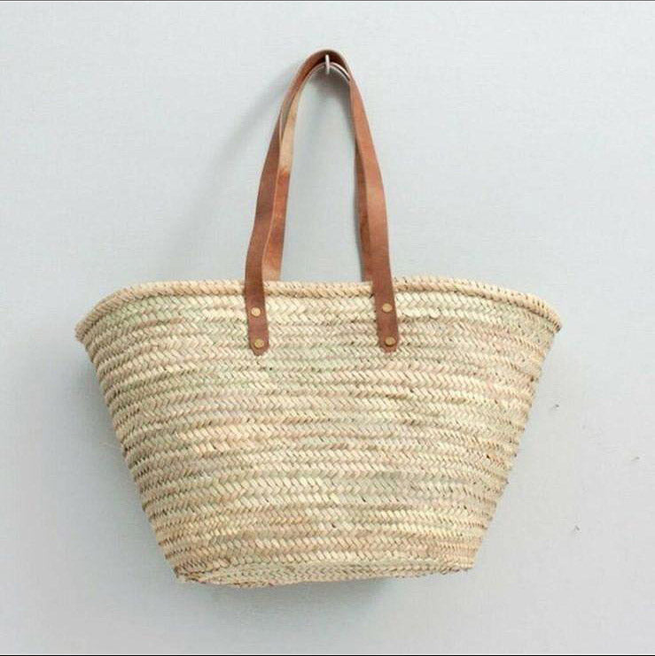 Handmade Strandtasche / Einkaufskorb